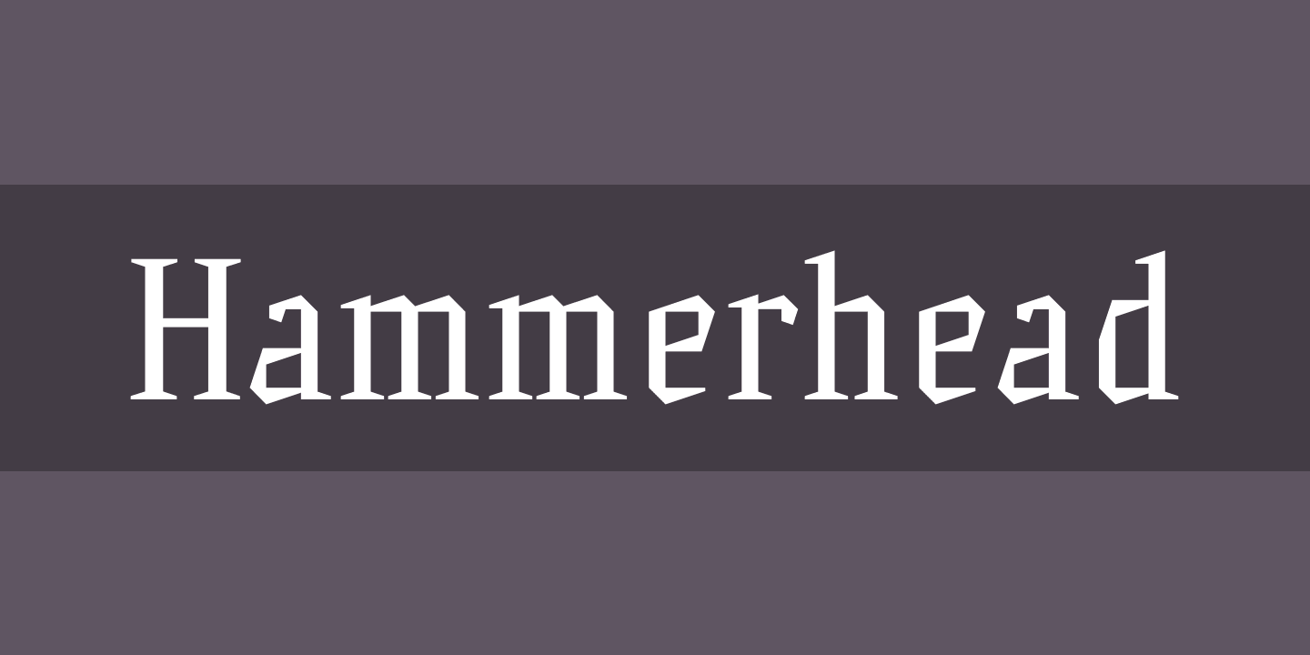 Font Hammerhead